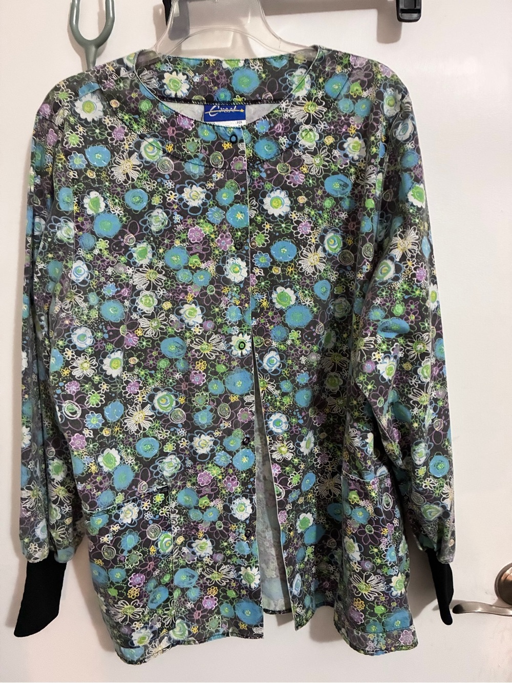 Crest Women’s Floral Print Jacket in Multicolor